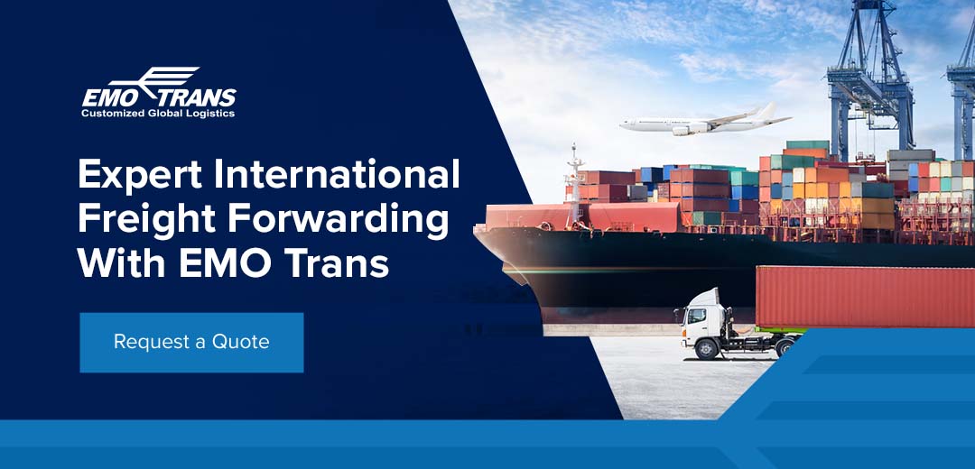 Expert International Freight Forwarding With EMO Trans