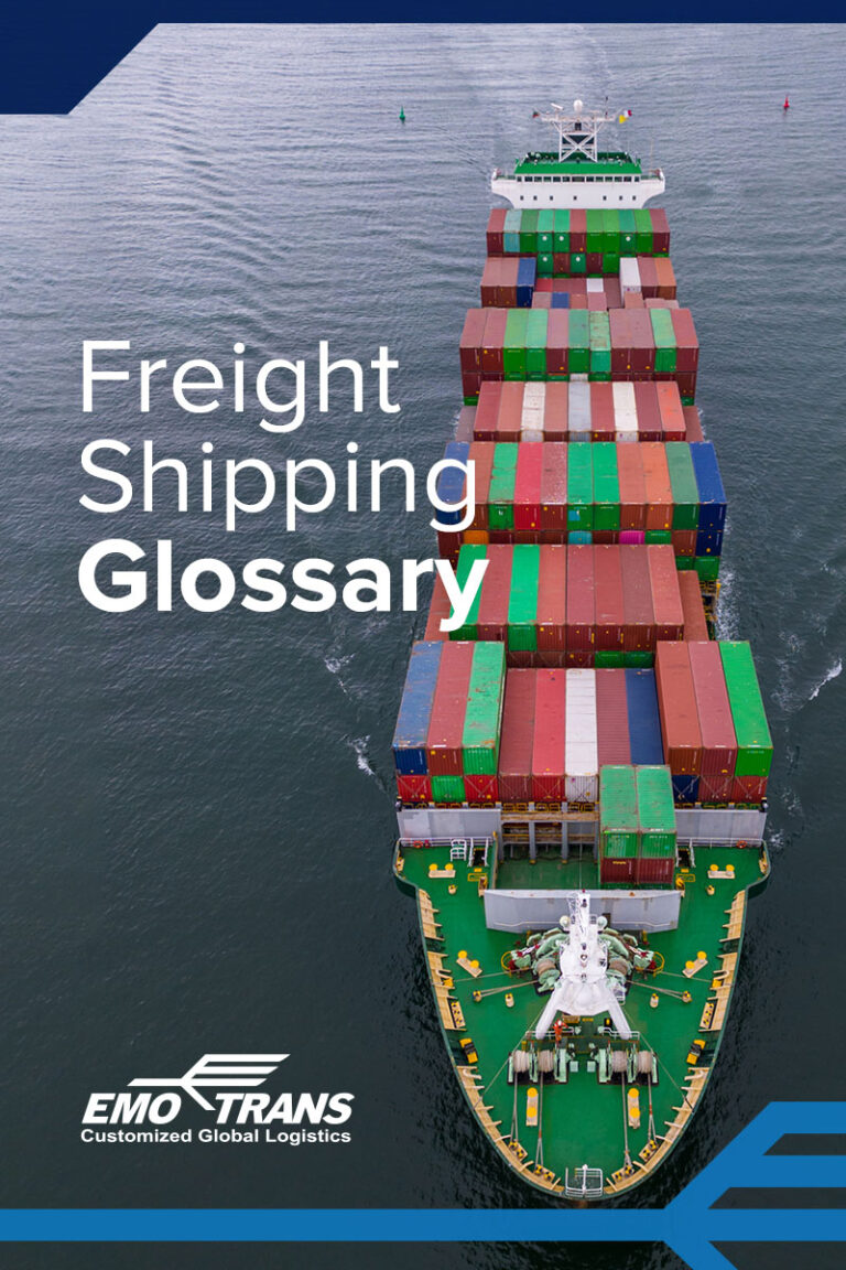 Freight Shipping Glossary EMO Trans, Inc.