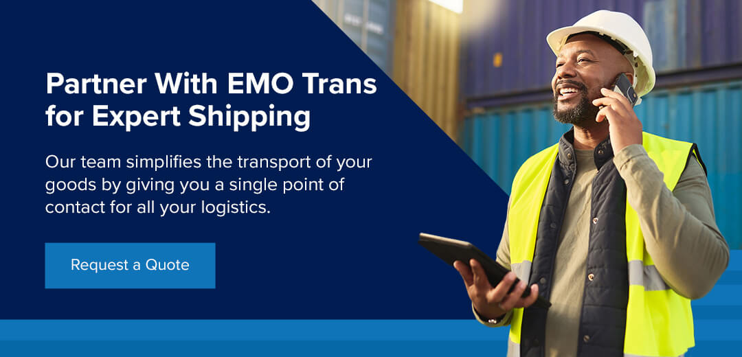 Partner with EMO Trans for expert shipping
