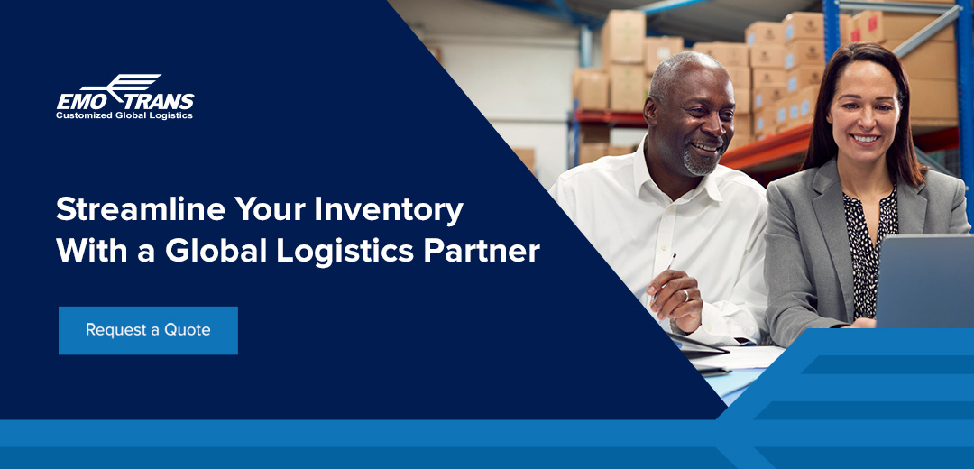 Streamline your inventory with a global logistics partner